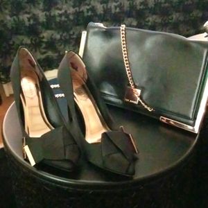 Ted Baker pumps and clutch